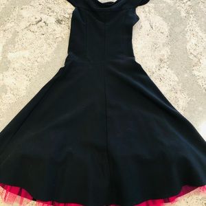 Classic black size 3 ladies cocktail dress Ruby Rox